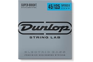 Super Bright Stainless Steel Tapered Bass Strings 45-125 | 5-String