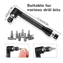 17pcs Flexible Drill Bit Extension, Include 3pcs