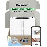 BLUEAIR Genuine Blue Pure 411i, 411i+ Max Air Purifier Replacement Filter