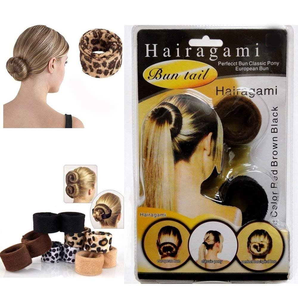 Buy Hairagami Hair Bun Tail Fold Wrap Snap Styling Tool For