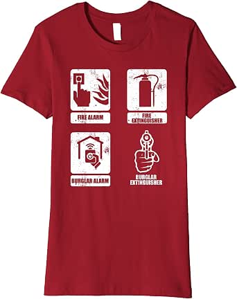 fire extinguisher t shirt