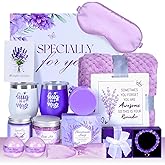 Kaulbiat Valentines Day Gifts for Her -12 Pcs Birthday Gifts for Women Mom Her Best Friend Sister Grandma, Self Care Gift Get well Relaxing Spa Thank you Sympathy Gift Basket Set