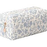 Pencil Case Floral Cute Pencil Case Student Pen Pouch Makeup Pouch Cute Flower Office College Cosmetic Makeup Bag Organizer Large (orchid)