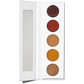 Well People Power Palette Eyeshadow, Five Long-wear, Hyper-pigmented Matte & Shimmer Shades For Intense Color, Vegan & Cruelty-free, Sepia