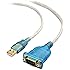 Cable Matters USB to RS-232 DB9 Male Serial Cable 3 Feet