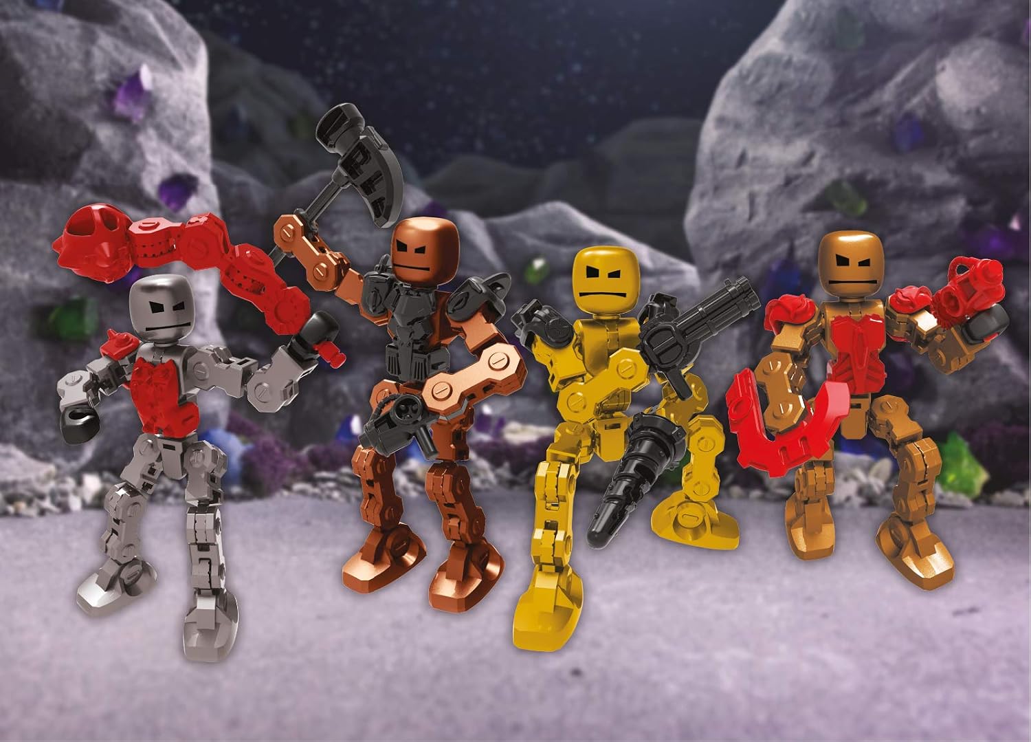 KLIKBOT Guardian Single Blind Pack – Sammelfigur Mit Austauschbaren Teilen, Saugnäpfen