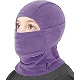 rooyvany Kids Fleece Balaclava Ski Mask for Boys Girls, Thermal Lightweight Windproof Face Mask for Winter Activities