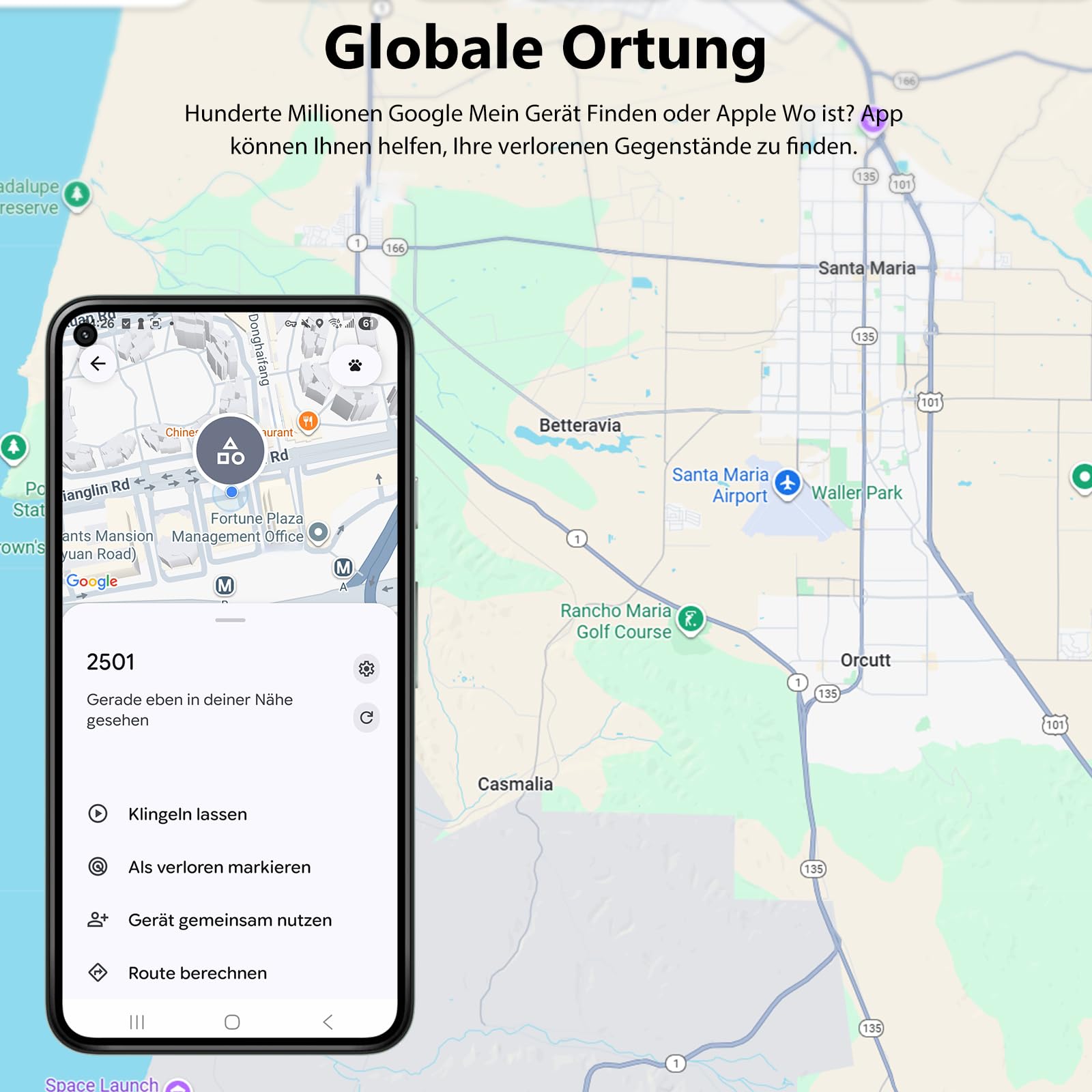 ATUVOS Air Tag Pro Smart Tags Tracker für Android & iOS, Neu Dual-System Schlüsselfinder kompatibel mit Google Mein Gerät finden or Apple Wo ist? App, Smarttag Key Finder für Gepäck, Koffer, 4er Pack. 5