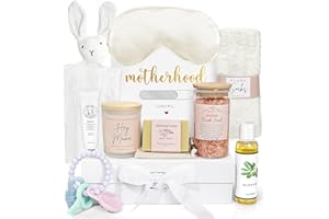 IAOVUEBY New Mom Gifts, 11PCS New Mom Care Package After Baby, Baby Shower Gifts for Mommy To Be, Gift For Expecting Mother, Pregnancy Gift Basket Essentials, First Time Mothers Day Birthday Gifts for Women