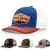 Personalized Custom 112 Style Trucker Leather Patch