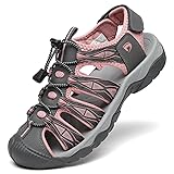 Dannto Women's Sport Hiking Sandals Closed Toe