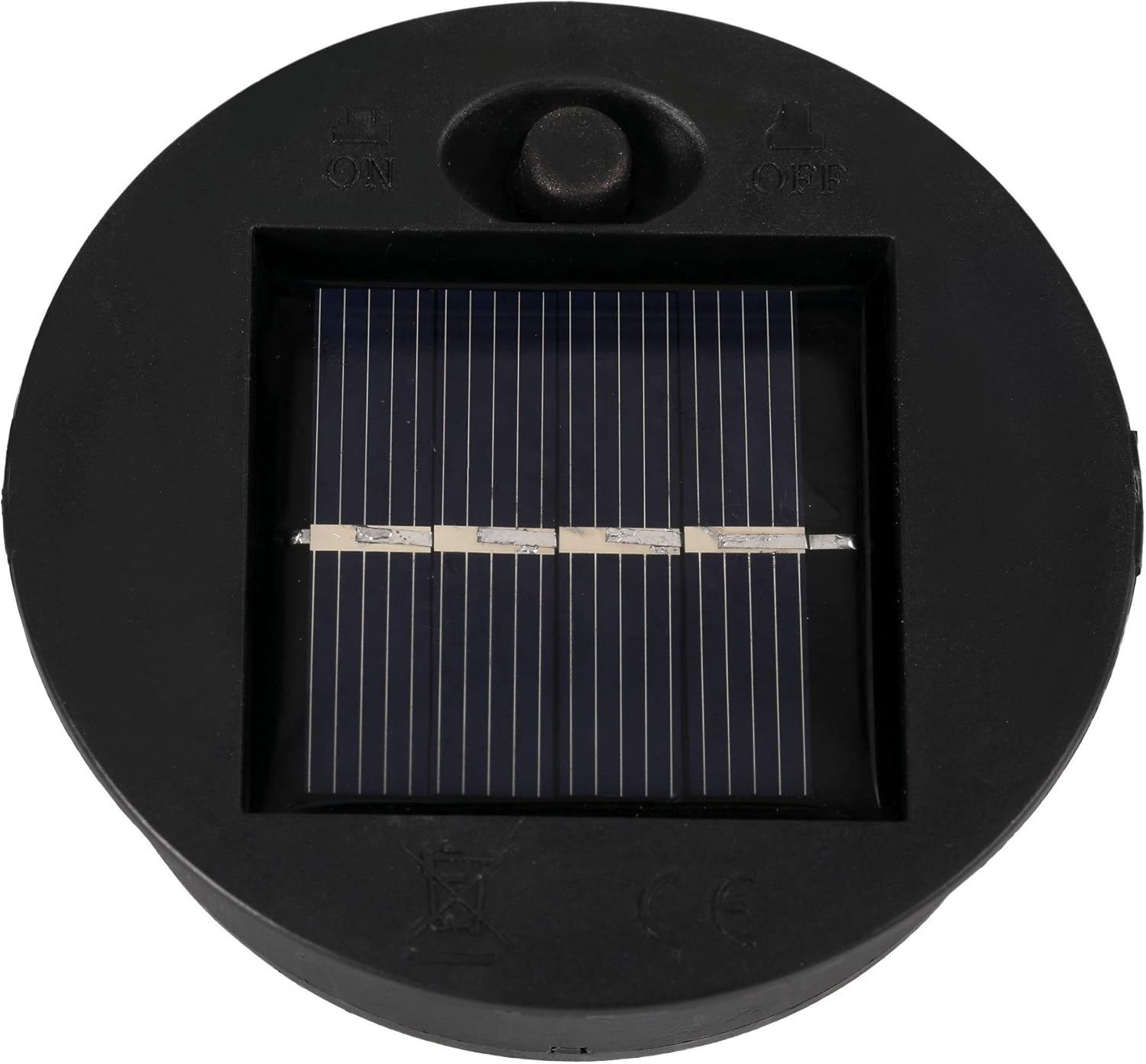 Solar Replacement top with Rechargeable Battery for Solar Lantern Lights. Home