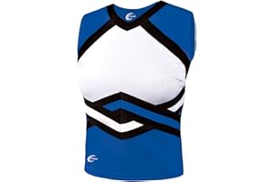 chassé Girls' Contender Shell Top - Youth Sized Cheerleading Uniform Shirt