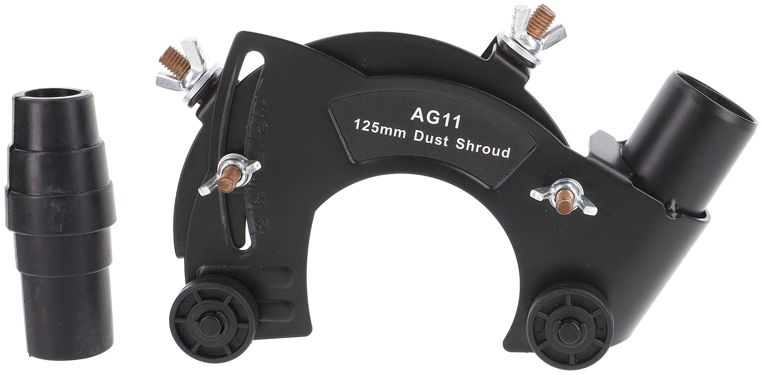 PRODIAMANT Angle Grinder Cutting Disc Suction 125 mm, Universal for Dry Cutting with Metal, Diamond, Carbide Discs, M14