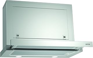 Gorenje BHP 623 E8X Flachschirmhaube/ 60 cm/ AB- oder Umluftbetrieb möglich/ Anti-Fingerprint-Beschichtung, Edelstahl