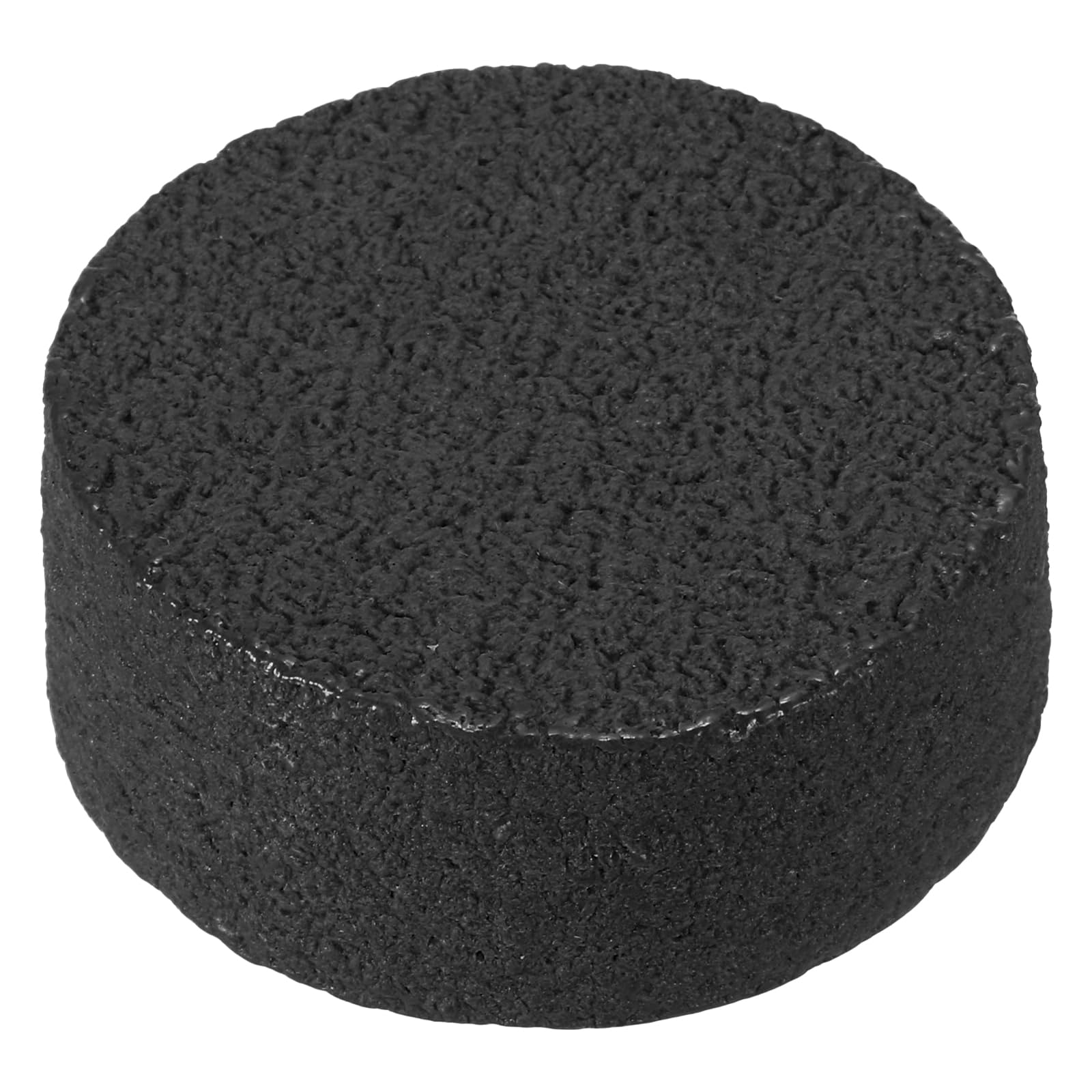 PATIKIL 5x5x2.5cm Pickleball Paddle Eraser,1 Pcs Round Rubber Pickleball Racket Dust Remover Bar Cleaner,Black