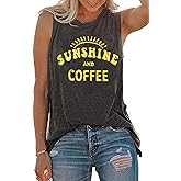 Umsuhu Womens Tank Tops Summer T Shirts Sleeveless Casual Loose Tunic Blouses