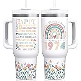 50th Birthday Gifts for Women Men,1974 Vintage Tumbler,1974 Birthday Gifts for Women, 50 Year Old Birthday Gifts