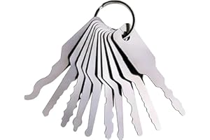 MKINGS Automotive Keys Emergency, Car Maintenance Tools, Car Lockout Kit, Car Door Unlocking Kit