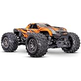 Traxxas Mini Maxx Brushless 4X4 Monster Truck (Orange) | Includes LiPo battery &amp; 2-amp USB-C charger