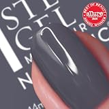 Nails.INC Its Topless Emily Dark Grey Gel-Like Nail Polish 4-in-1 view 2