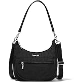 Baggallini Modern Pocket Half Moon 11"x10.5" Shoulder Women W/Replaceable Straps Converts to Crossbody Bag