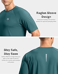 G Gradual Men's Workout Athletic T-Shirts Moisture