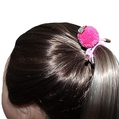 Buy Grab Offers Kids Girl S Cute Ball Hair Rubber Band Best