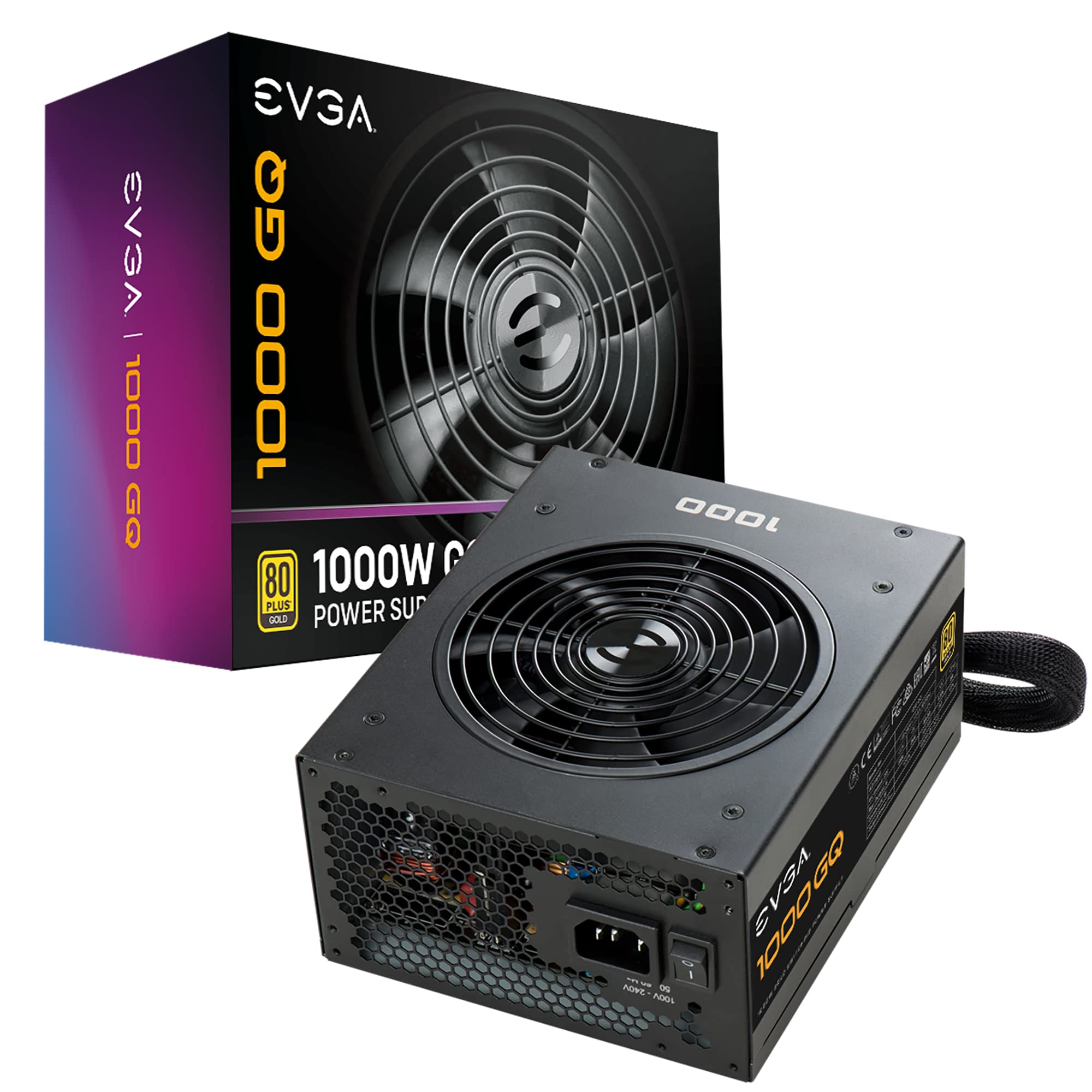 Evga Alimentations 851 Watt Et + 1000W Gold Gq Sã©Rie 210-Gq-1000-V2