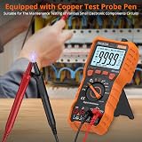 Proster 6000 Counts TRMS Multimeter Auto/Manual Range DC/AC Voltage Current NCV view 5