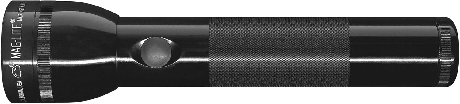 Maglite LED 2-Cell D Flashlight, Black - Basic Handheld Flashlights - 