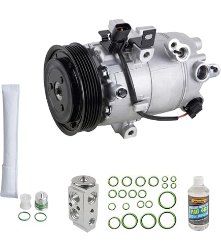 ASAPE Air Conditioner Compressor With Clutch - Fits 2012-2016 Hyundai Accent 1.6L & 2012-2015 Kia Rio 1.6L, Replaces OEM 20765C, Includes PAG46 Oil - View #9