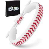 ERND Sports Bracelets for Boys &amp; Girls &ndash; Premium Silicone Baseball, Basketball &amp; Softball Bracelet &ndash; 100% Waterproof &amp; Sweatproof Adjustable Sports Jewelry Wristbands for Kids, Teens &amp; Adults