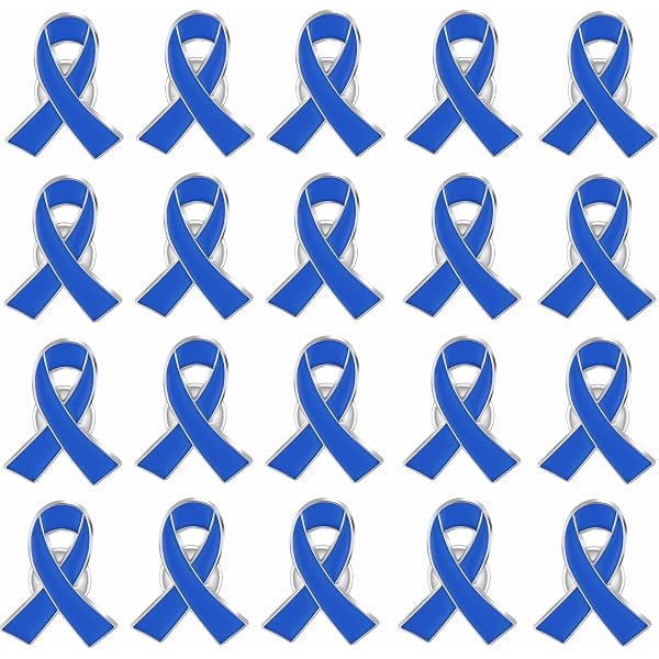 Awareness Ribbon Lapel Pin - Engravable Yellow Support Our Troops & Cancer Awareness Pin - 1.25" - View #3