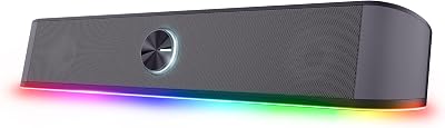 Trust Gaming GXT 1619 Rhox RGB Illuminated Soundbar 12W USB Powered