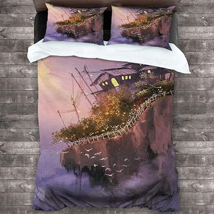 Amazon.com: Fantasy Comforter Bedding Cover, Premium Soft Luxury 3