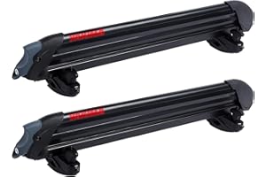 Yakima Ski & Snowboard Car Roof Rack, Fits 6 Ski Pairs or 4 Boards, PowderHound 6 - for Reliable & Secure Transport, Compatible with Yakima Crossbars