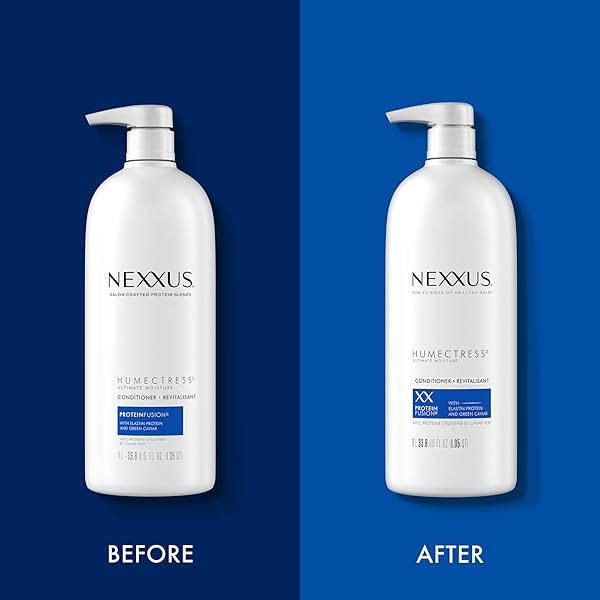 NEXXUS HUMECTRESS MOISTURIZING CONDITIONER ULTIMATE MOISTURE FOR DRY HAIR MOISTURIZING PROTEINFUSION WITH ELASTIN PROTEIN AND GREEN CAVIAR 33.8 OZ