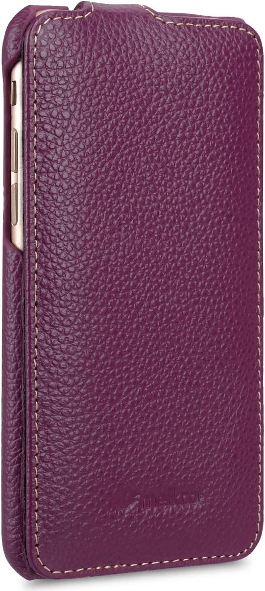 Melkco Premium Leather Case for Apple iPhone 7 Plus / 8 Plus - Jacka Type (Purple LC)