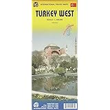 Turkey West Travel Reference Map 1:550,000 Waterproof
