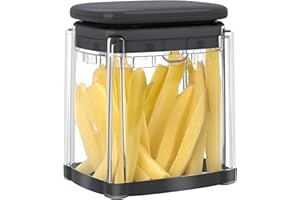 French Fry Cutter, Solucky Potato Onion Cutter, Professional Homestyle Vegetable Chopper Dicer, Great for Potatoes Carrots Cucumbers Zucchini Peppers 3/8 inch Blade(Only 1 Blade)