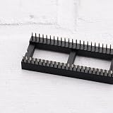 VGOL 5pcs 48pin IC Chip Socket Solder Type Adapter 1.27mm Pitch Dual Row DIY view 7