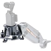 Tilta Shock Absorbing Head for Hydra Alien Mini &ndash; Titanium Gray | Compatible with DJI Osmo Pocket 3/4 | Video Stabilizer for Action Sports | Smooth Footage | Shock Absorbers | HDA-T15-SAH-TG