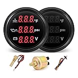 MH Triple Gauge Set - Water Temp