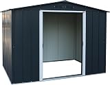 Duramax ECO 8x6 Metal Garden Storage Shed Anthracite 4.77 m² view 6