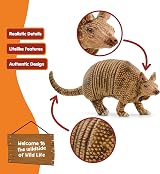 Schleich Wild Life Armadillo Toy Figurine 14874 Kids 3+ view 6