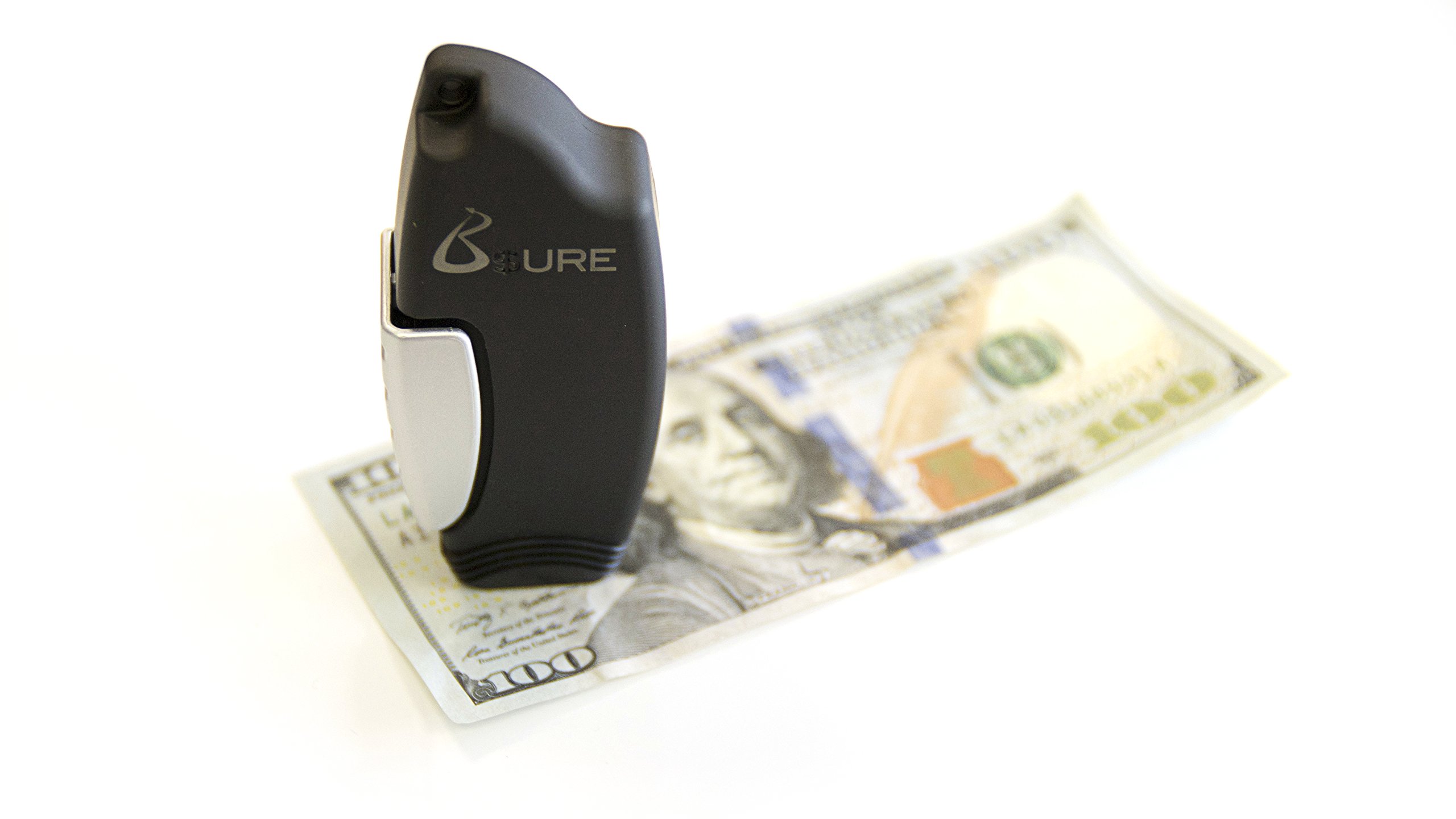 BURE Portable Counterfeit Bill Detector Pocket Size Fake Money