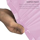 iSOUL 50 Baby Pink Mailing Bags 2 Sizes 10x14 12x16 Poly Postal Self Seal view 5