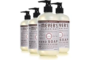 Mrs. Meyer's Clean Day Liquid Hand Soap, Cruelty Free & Biodegradable Hand Wash Formula Made with Essential Oils, Lavender Sc
