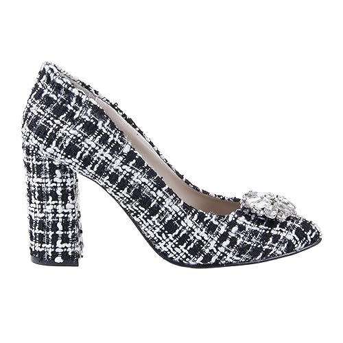 black and white pumps amazon